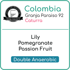 Colombia Granja Paraiso 92 Caturra Double Anaerobic 