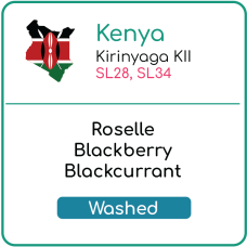 Kenya Kirinyaga KII SL28, SL34 Washed (500g or above)