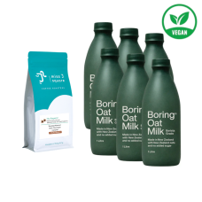 Boring Barista Oat Milk 1L x 6 and Coffee Package [PRE-ORDER, ship at 17/11]