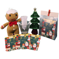 Drip Bag Xmas Package (5 SO Drip Bag, Specialty Chocolate, Handicraft Xmas Bag)