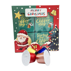 Coffee Capsule Xmas Package  (4 Pack, Specialty Chocolate)