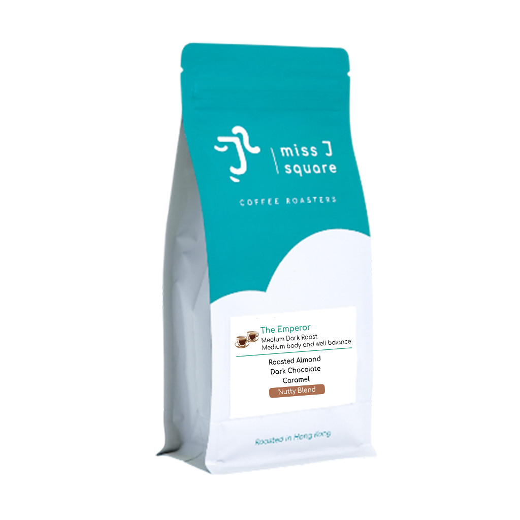 Miss J Square Coffee Bean and Custom Blend